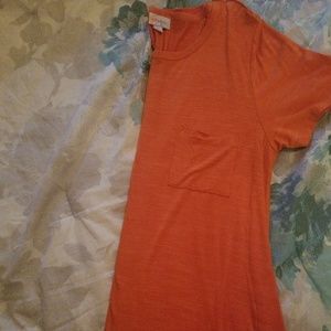 LuLaRoe Dresses - Solid Orange Lularoe Carly LuLaRoe Dresses - Solid Orange Lularoe Carly